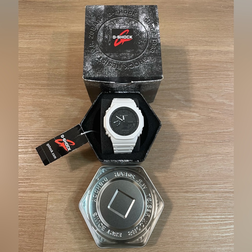 Sold…White G-shock watch nwt